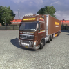 ets2 Volvo Fh 6x4 + Chereau... - prive skin ets2