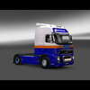 ets2 Volvo Fh KCS kuiper ca... - prive skin ets2