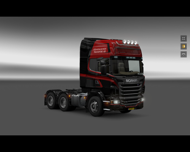 ets2 Scania R 6x4 Stenungsunds Transport AB 1 prive skin ets2