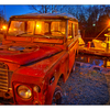Landrover at the docks 2 - Comox Valley
