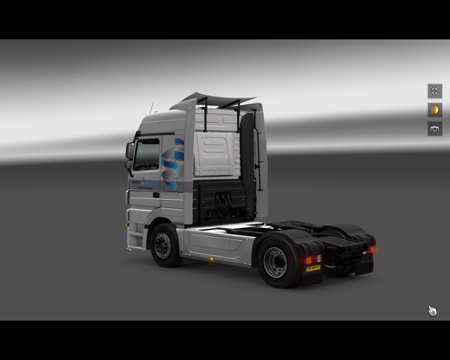 ets2 Mercedes Actros Heitink Transport Kamperveen  prive skin ets2