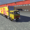 ets2 Mercedes LPS 1632 + 2 ... - prive skin ets2