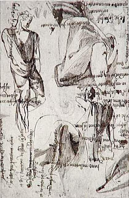 Michelangelo Self-Portrait-Sketches-And-Notes LOST MASTERPIECE (Renaissance Painting Discovery) A Roman Court