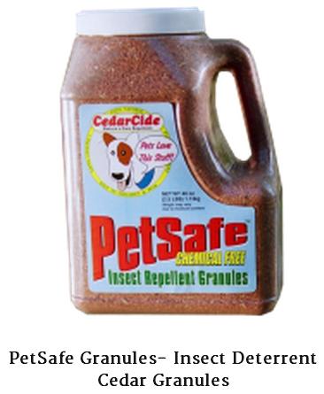 PetSafe Granules- Insect Deterrent Cedar Granules Organic Pest Control Cedarcide - Best Yet Product Cedarcide