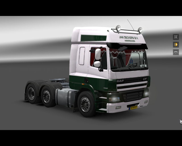 ets2 Daf Cf 6x2 Jan Deckers Ammerzoden 1 prive skin ets2