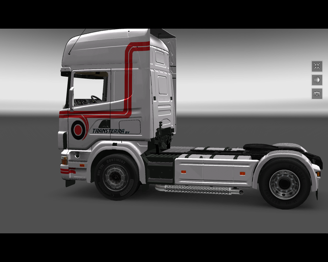 ets2 Scania 124L 440 Transterra bv 3 prive skin ets2