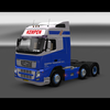 ets2 Volvo FH 6x2 Kempen tr... - prive skin ets2