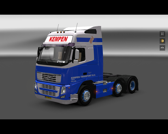 ets2 Volvo FH 6x2 Kempen transport Venlo prive skin ets2