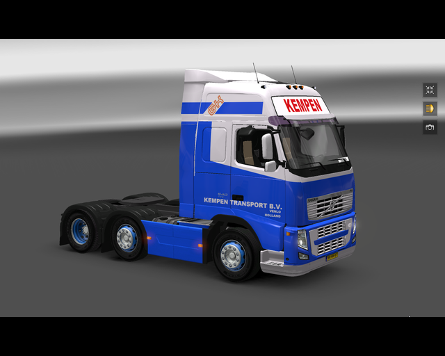 ets2 Volvo FH 6x2 Kempen transport Venlo 1 prive skin ets2