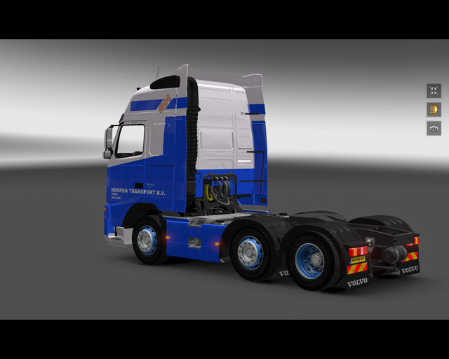 ets2 Volvo FH 6x2 Kempen transport Venlo 3 prive skin ets2