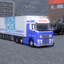 ets2 Volvo FH 6x2 + Chereau... - prive skin ets2