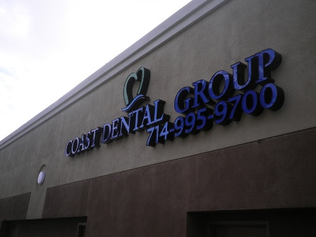 business sign installed Tustin Ca Picture Box