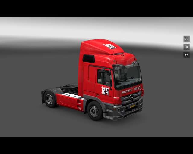 ets2 Mercedes Mp3 1844 Houtman transport Heerde 1 prive skin ets2