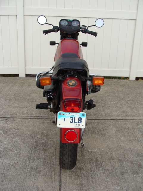 6207435 '83 R80ST Red SOLD.....P-6207435 1983 BMW R80ST, Red. Running and Rideable "Prtoject Bike" VERY RARE and hard to find!