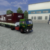 ets2 Mercedes Ng 1632 + Zei... - prive skin ets2