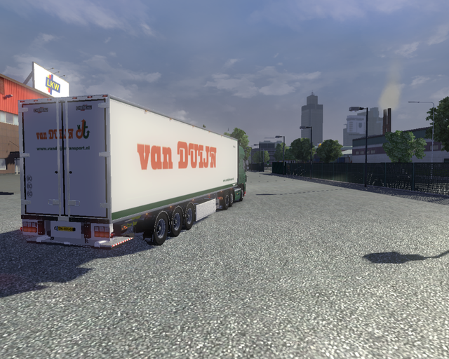 ets2 Daf 105 XF 6x2 + Chereau Koeltrailer m Laadkl prive skin ets2