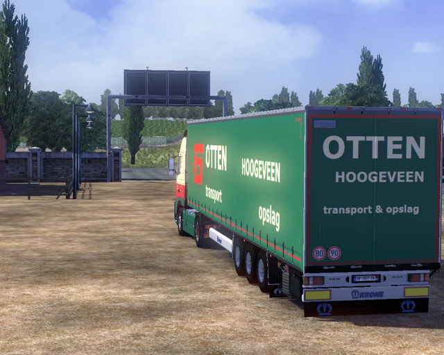 ets2 Volvo Fh Classic 4x2 + Krone profiliner Otten prive skin ets2