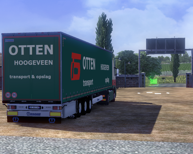 ets2 Volvo Fh Classic 4x2 + Krone profiliner Otten prive skin ets2