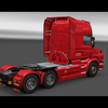 ets2 Scania T730 v8 6x4 Old... - prive skin ets2