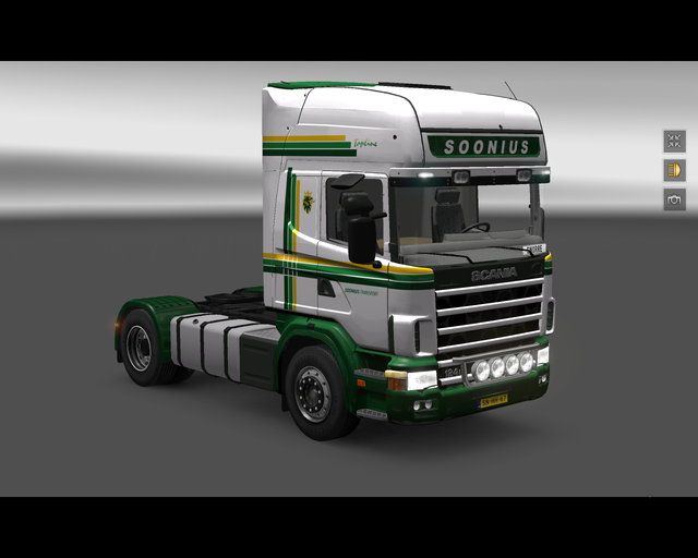 ets2 Scania 124L 430 4x2 Soonius Transport Poeldij prive skin ets2