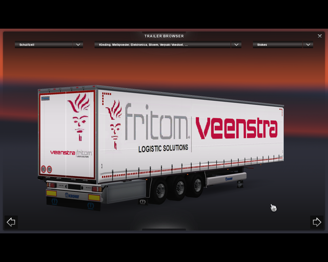 ets2 Krone Profiliner Veenstra Fritom 2 prive skin ets2