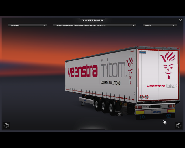 ets2 Krone Profiliner Veenstra Fritom 3 prive skin ets2