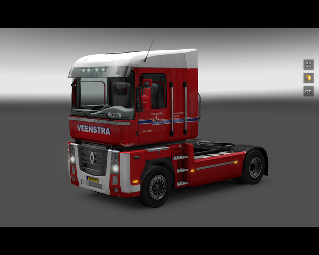 ets2 Renault Magnun 500DXI Veenstra Int Transport  prive skin ets2