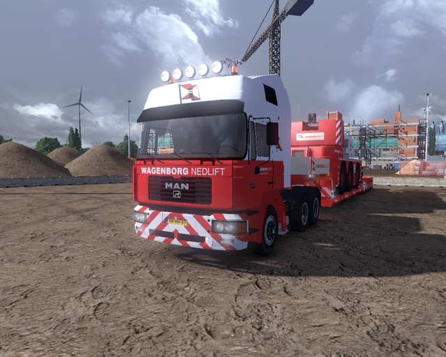 ets2 MAN F2000 Silenz 6x4 + 4asser Doll + Mobile k prive skin ets2