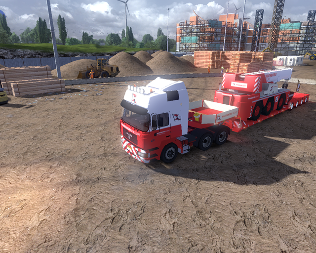 ets2 MAN F2000 Silenz 6x4 + 4asser Doll + Mobile k prive skin ets2