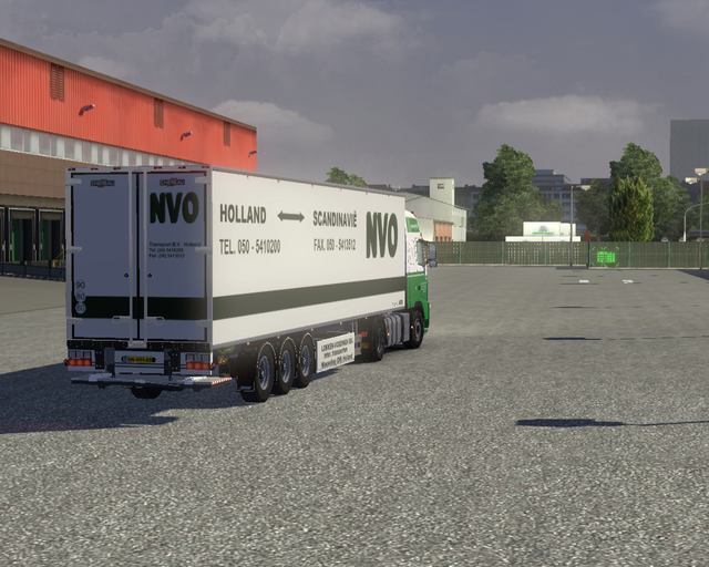 ets2 Volvo Fh 4x2 Lokken-Vosdingh bv prive skin ets2