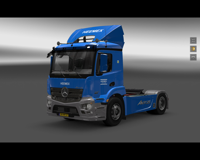 ets2 Mercedes Antos 1840 4x2 HEEMEX prive skin ets2