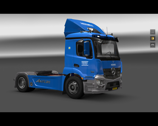 ets2 Mercedes Antos 1840 4x2 HEEMEX 1 prive skin ets2