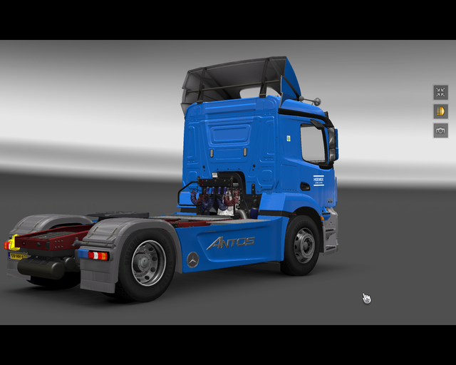 ets2 Mercedes Antos 1840 4x2 HEEMEX 2 prive skin ets2