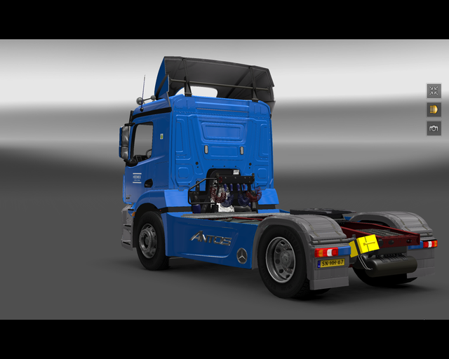 ets2 Mercedes Antos 1840 4x2 HEEMEX 3 prive skin ets2