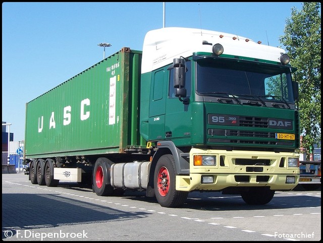 BD-HT-67 Daf 95 Hulshof Gieten-BorderMaker oude foto's