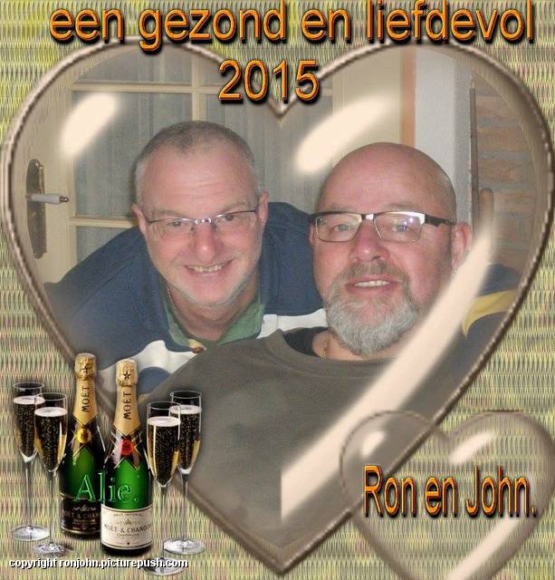 Ron en John door Alie 15-12-14 Foto bewerking