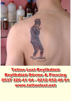 AtatÃ¼rk dÃ¶vme modelleri beylikdÃ¼zÃ¼ dÃ¶vme Tatt Mustafa Kemal imzasÄ±