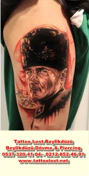 AtatÃ¼rk dÃ¶vme modelleri beylikdÃ¼zÃ¼ dÃ¶vme Tatt Mustafa Kemal imzasÄ±