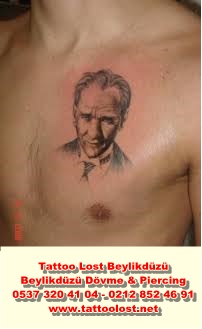 AtatÃ¼rk dÃ¶vme modelleri beylikdÃ¼zÃ¼ dÃ¶vme Tatt Mustafa Kemal imzasÄ±