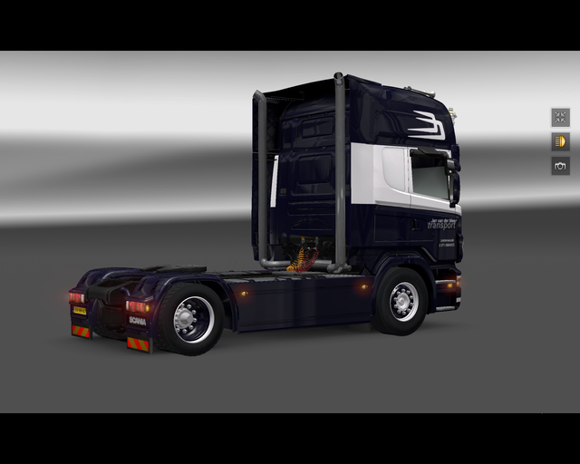 ets2 Scania R2008 4x2 Jan van der Meer Zoeterwoude prive skin ets2