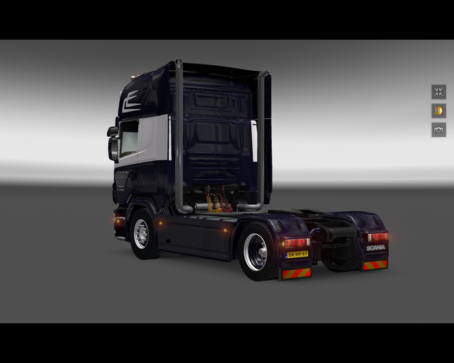 ets2 Scania R2008 4x2 Jan van der Meer Zoeterwoude prive skin ets2