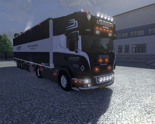 ets2 Scania R2008 4x2 + Chereau koeltrailer Jan va prive skin ets2