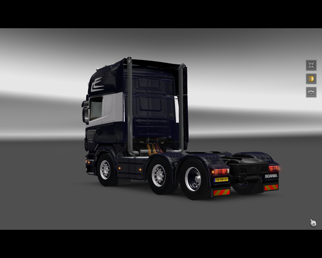 ets2 Scania R2008 6x2 Jan van der Meer Zoeterwoude prive skin ets2