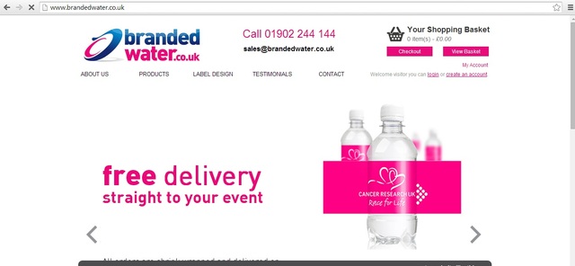 Branded Water UK Branded Water UK