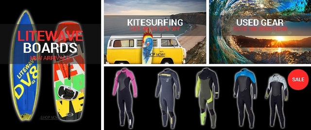 kitesurfing equipment Picture Box