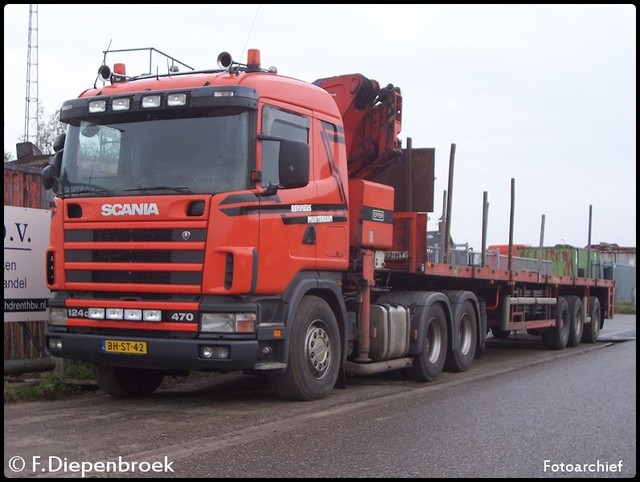 BH-ST-42 Scania 124G 470 Remmers-BorderMaker oude foto's