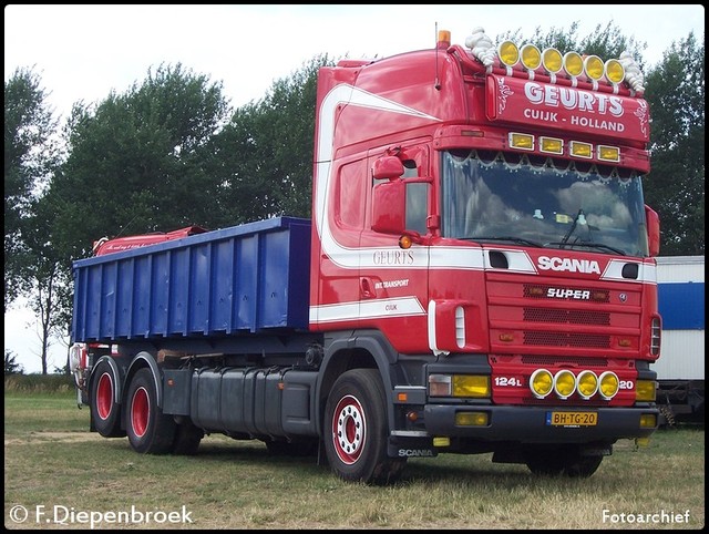 BH-TG-20 Scania 124L 420 Geurts-BorderMaker oude foto's