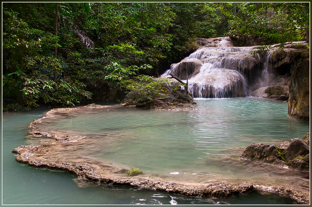 DSC 8776 Thailand - Erawan waterval kader - 