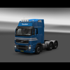 ets2 Volvo Fh16 6x4 Tenden ... - prive skin ets2