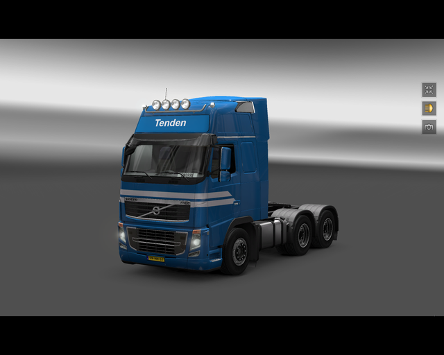 ets2 Volvo Fh16 6x4 Tenden Transport Noorwegen prive skin ets2